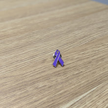Load image into Gallery viewer, Pancreatic Cancer Awareness Metal Pin - Ribbon Design
